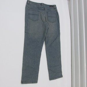 Tommy Bahama Indigo Palms Stone Wash Cropped Jeans, Medium Blue, Size 8R